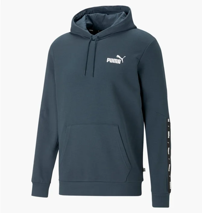 Худи мужское Puma Essentials+ Tape Blue 847385-16