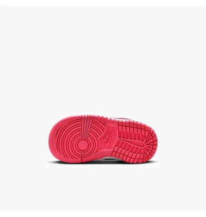 Кросівки дитячі Nike Dunk Low (Td) White/Pink FB9107-102
