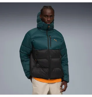Пуховик мужской Puma Primaloft Turquoise/Black 632165-75