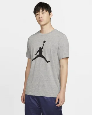 Футболка мужская Nike M J Jumpman Ss Crew Grey CJ0921-091