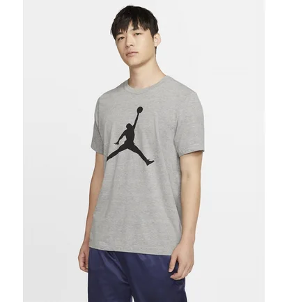 Футболка мужская Nike M J Jumpman Ss Crew Grey CJ0921-091