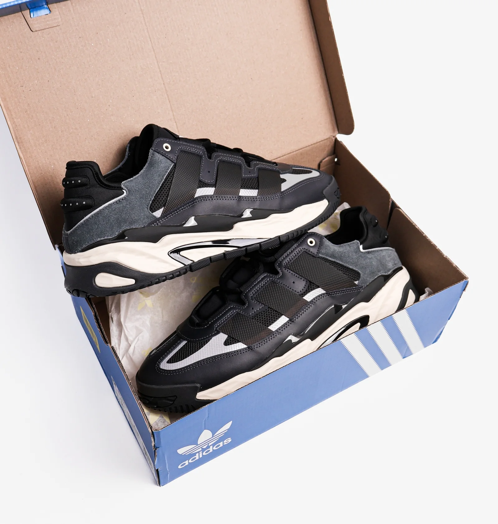 ᐉ Кроссовки мужские Adidas Originals Niteball Black ID8067