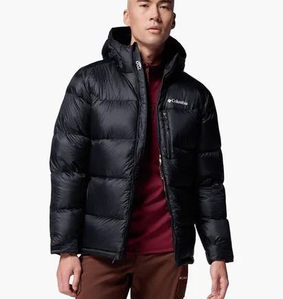 Пуховик чоловічий Columbia Cloudview Down Hooded Black 2134192010