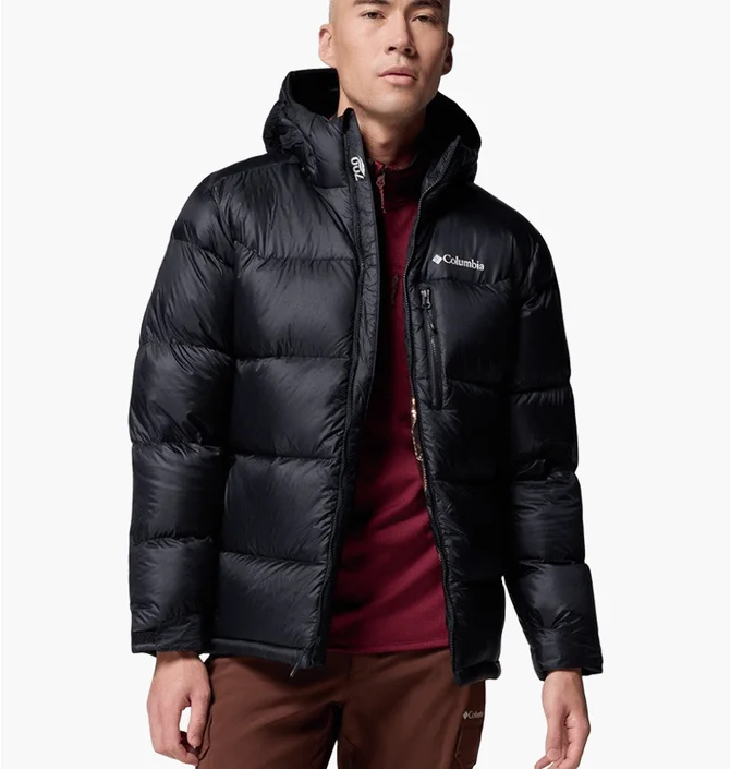 Пуховик чоловічий Columbia Cloudview Down Hooded Black 2134192010