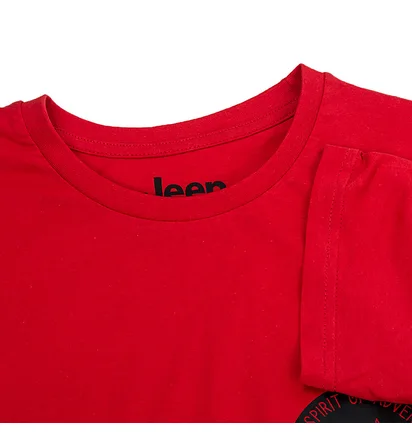 Футболка чоловіча Jeep T-Shirt The Spirit Of Adventure Red O102586-R699