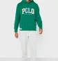Худи мужское Polo Ralph Lauren Fleece Logo Sweatshirt Green 710890190004