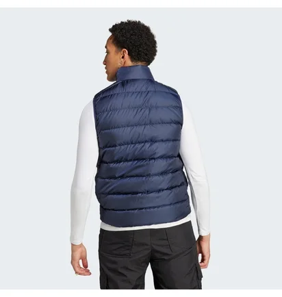 Жилетка мужская Adidas Essentials 3-Stripes Light Down Vest Blue IK3210