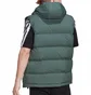 Жилетка чоловіча Adidas Helionic Hooded Down Gilet Green HG6274