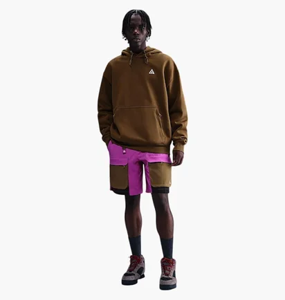Худи мужское Nike Acg Therma-Fit Fleece Brown DZ3392-235