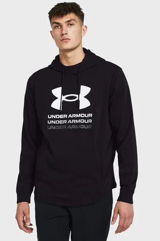 Худи мужское Under Armour Rival Terry Graphic Black 1386047-001