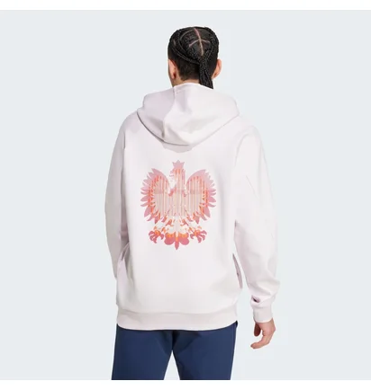Толстовка мужская Adidas Poland Full-Zip Beige JF6684