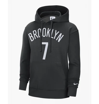 Худи мужское Nike Sweat Brooklyn Nets Essential Kevin Durant #7 Black DB1194-011
