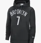 Худи мужское Nike Sweat Brooklyn Nets Essential Kevin Durant #7 Black DB1194-011