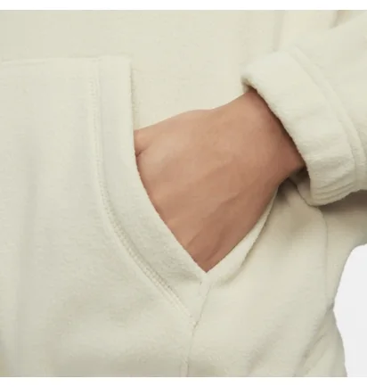Худи женское Nike Sportswear Pullover Fluffy Therma Warm Hoodie Beige FB8972-206