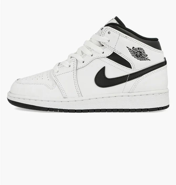 Кроссовки детские Air Jordan 1 Mid White DQ8423-132