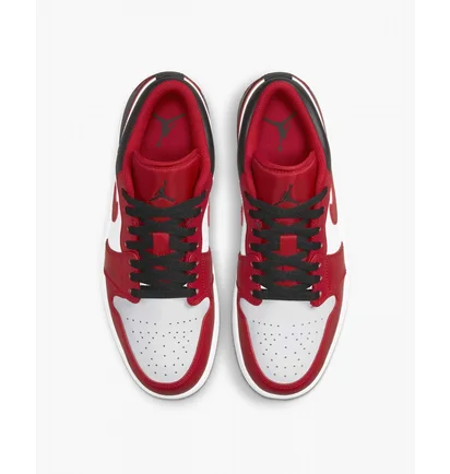 Кроссовки мужские Nike Air Jordan 1 Low Red 553558-163