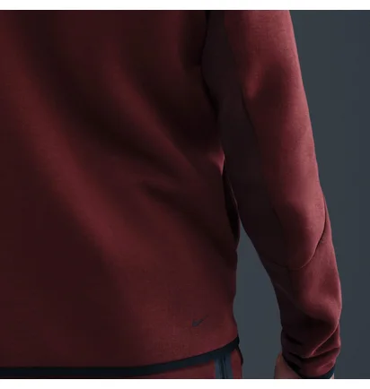 Толстовка чоловіча Nike Tech Fleece Bordo HV0949-619