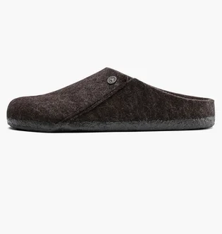 Тапочки жіночі Birkenstock Zermatt Shearling Wool Felt Slippers Brown 1016571