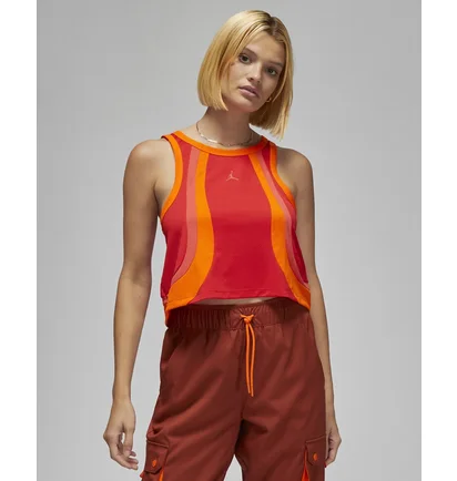 Майка женская Air Jordan Sport WomenS Mesh Tank Orange DQ4433-612