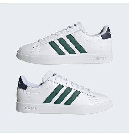 Кроссовки мужские Adidas Grand Court Cloudfoam Comfort Shoes White ID4465