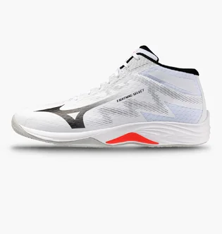 Кроссовки унисекс Mizuno Lightning Select Mid White V1GA267559