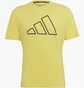 Футболка чоловіча Adidas Ti 3Bar Tee Yellow HK9530