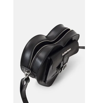 Рюкзак жіночий Dr. Martens Heart Shaped Hardware Kiev Leather Crossbody Backpack Black AC807033