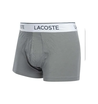 Трусы мужские Lacoste Underwear (3 шт) Grey 5H9002-00-S6K