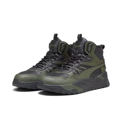 Ботинки мужские Puma Trinity Mid Hybrid L Olive/Black 393985-04
