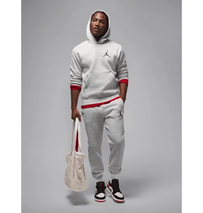 Худи мужское Air Jordan Jumpman Fleece Grey IM9795-050