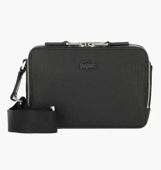 Сумка чоловіча Lacoste Chantaco 20.5 Cm - Crossbody Bag Black NU4393CE-000