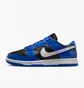 Кросівки жіночі Nike Dunk Low Ess Wmns Black/Blue DQ7576-400