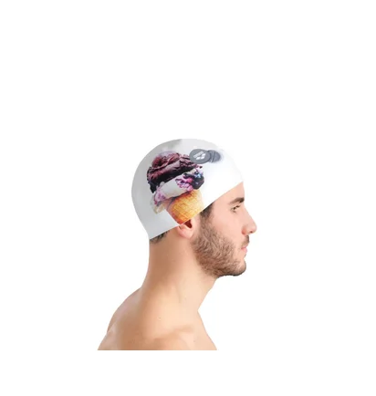 Шапочка для плавания Arena Hd Cap White/Multi 005572-205