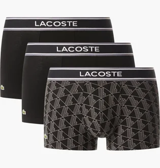 Трусы мужские Lacoste Monogram (3 шт) Black 5H4970031