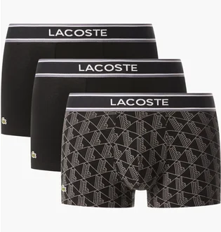 Трусы мужские Lacoste Monogram (3 шт) Black 5H4970031