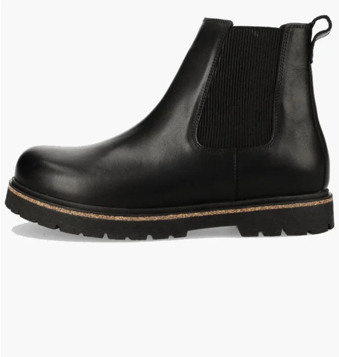 Черевики чоловічі BIRKENSTOCK Highwood Slip On Men Black 1025764