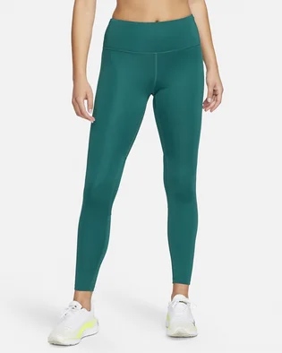 Легінси жіночі Nike Fast Mid-Rise 7/8 Graphic Leggings With Pockets Turquoise FB4656-381