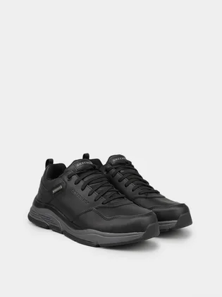 Кроссовки мужские Skechers Relaxed Fit Benago - Hombre Black 210021-BKGY