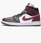 Кросівки жіночі Air Jordan Wmns 1 Mid Se Black/Bordo CZ4385-016