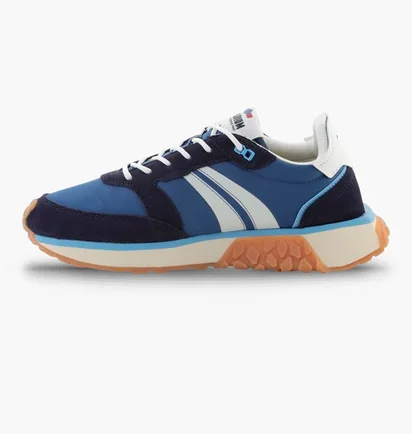 Кроссовки унисекс Palladium Troop Runner Flame Black/Light Blue 4487-469-M