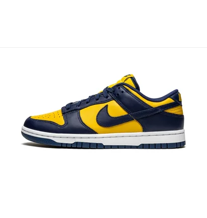 Кроссовки мужские Nike Dunk Low Yellow/Blue DD1391-700