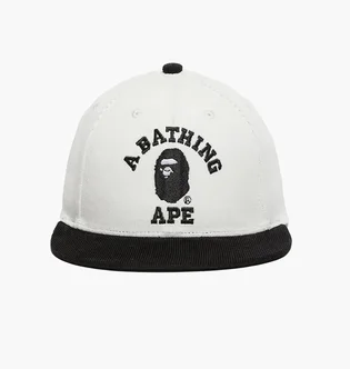 Кепка унісекс Bape Corduroy College White 001CPJ801008M