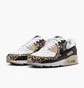 Кроссовки женские Nike Air Max 90 Leopard White/Brown IF1619-100