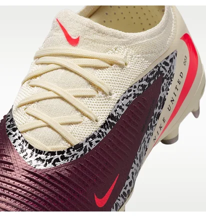 Бутси дитячі Nike Phantom 6 Low Pro Bordo/Beige IR4192-661
