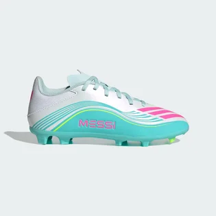 Бутсы детские Adidas F50 Messi League Fg/Mg Turquoise/White JQ0942