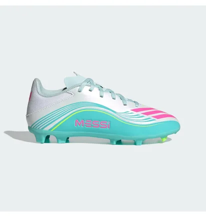 Бутсы детские Adidas F50 Messi League Fg/Mg Turquoise/White JQ0942
