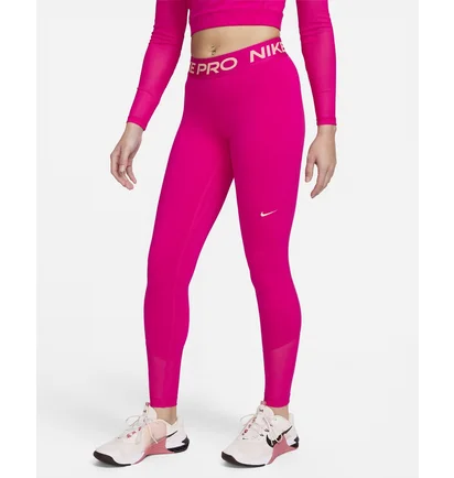 Леггинсы женские Nike Pro Mid-Rise Full-Length Leggings Pink FB5687-615