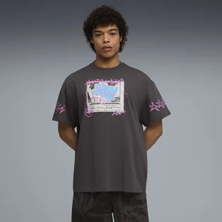 Футболка чоловіча Puma Melo X Hive Tee Ii Grey 634610-02