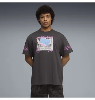 Футболка чоловіча Puma Melo X Hive Tee Ii Grey 634610-02