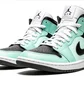 Кроссовки женские Air Jordan Wmns 1 Mid Turquoise BQ6472-300